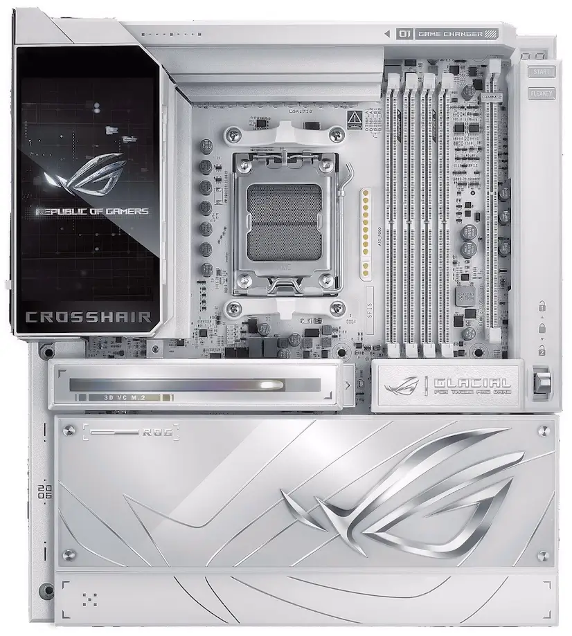 Montaje Placa Base ASUS ROG CROSSHAIR X870E GLACIAL Aoslos Aoslos PC - Montaje Placa Base ASUS ROG CROSSHAIR X870E GLACIAL Aoslos
